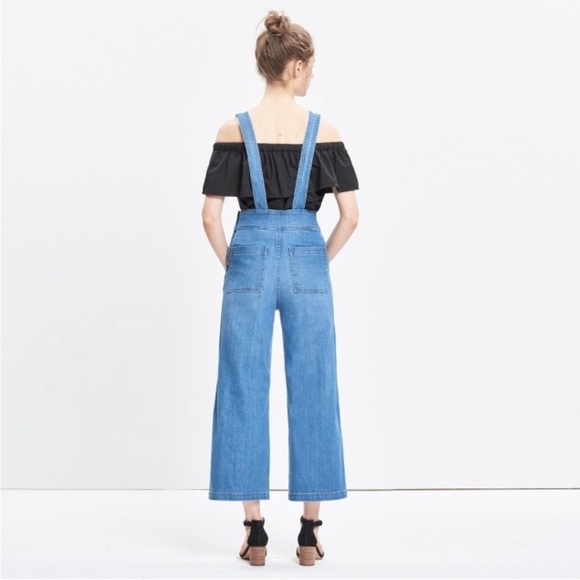 Madewell Summit Culotte Overalls Wide Leg size XS - Picture 3 of 11